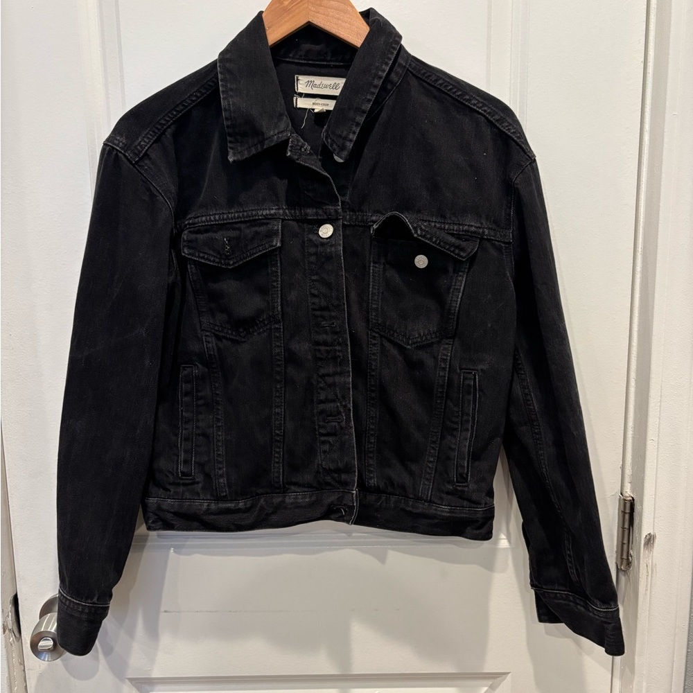Madewell body crop jacket